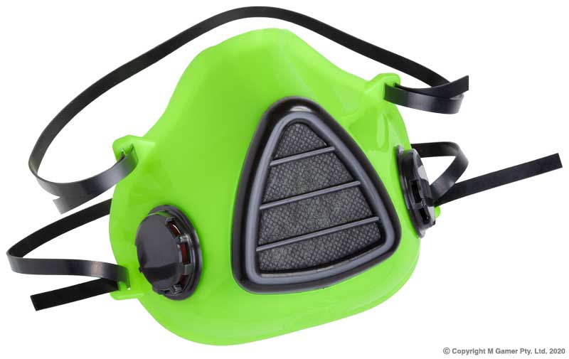 Large Respirator - Fluor Green